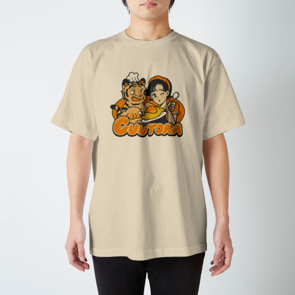 ぐぅトラキッチンのサンレモ×ぐぅトラ(A) スタンダードTシャツ