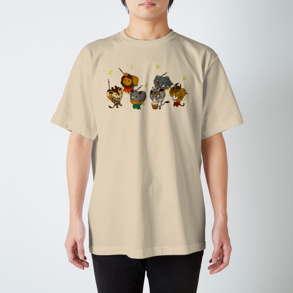 Konomiのカラフル屋さんのアフリカのコマリマ達 Regular Fit T-Shirt
