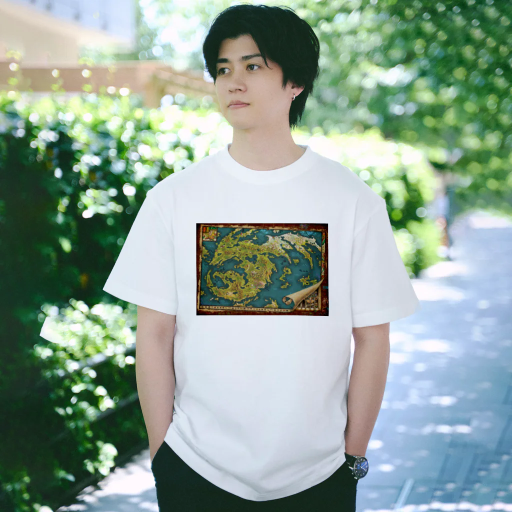 海の底のお店の竜鍵諸島マップ Regular Fit T-Shirt