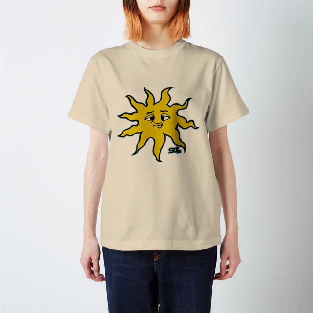 バンズオリジナルの神々のイラストシリーズ<太陽の紋章> スタンダードTシャツ