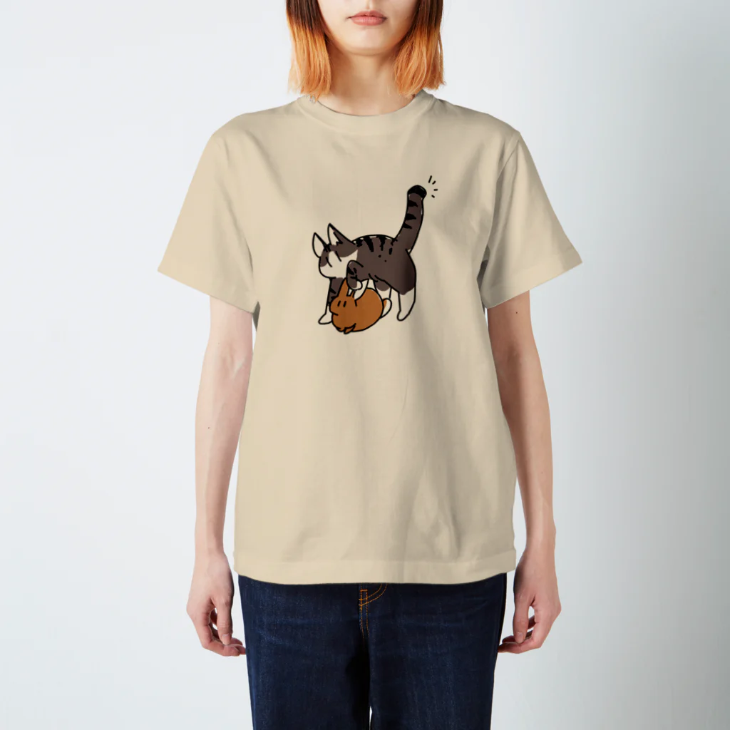 そろの家におじさんがいた時のキャット スタンダードTシャツ