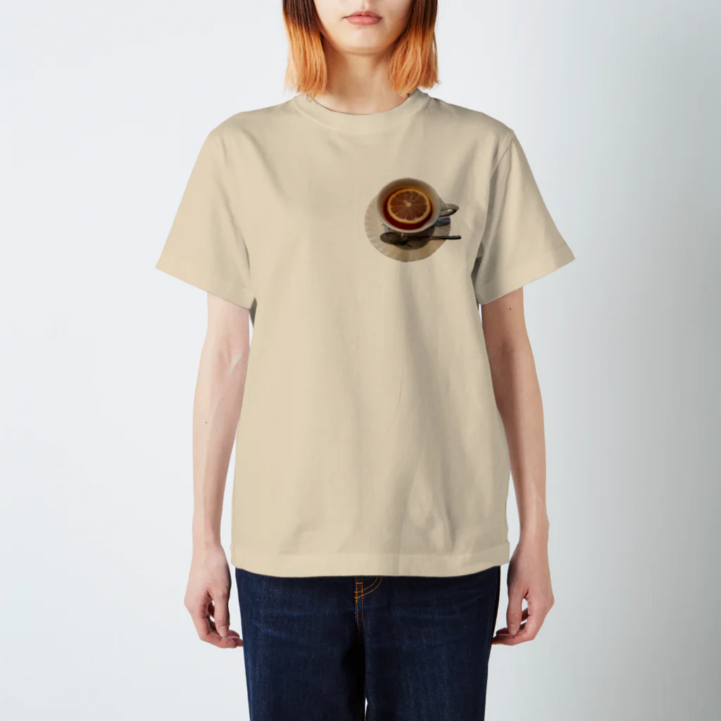 たべものだいすきのれもんてぃー 　つー Regular Fit T-Shirt