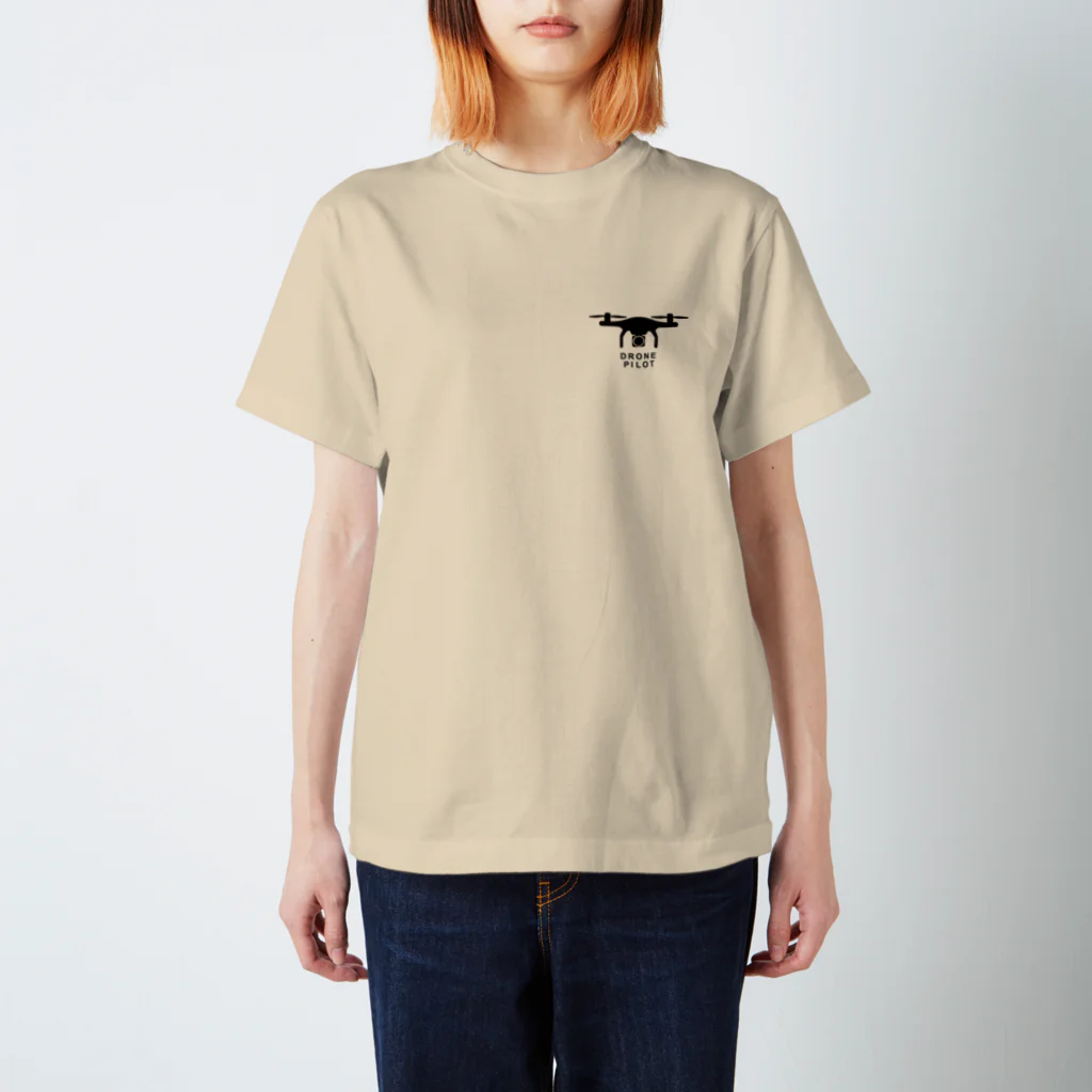 TRADECOM JAPANのDrone Pilot #0001 スタンダードTシャツ