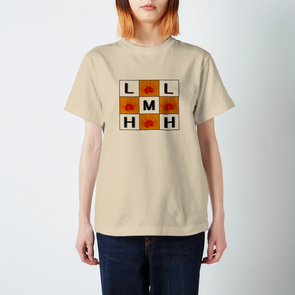 リコリス・曼珠沙華・ヒガンバナのL.M.Hロゴ2 Regular Fit T-Shirt