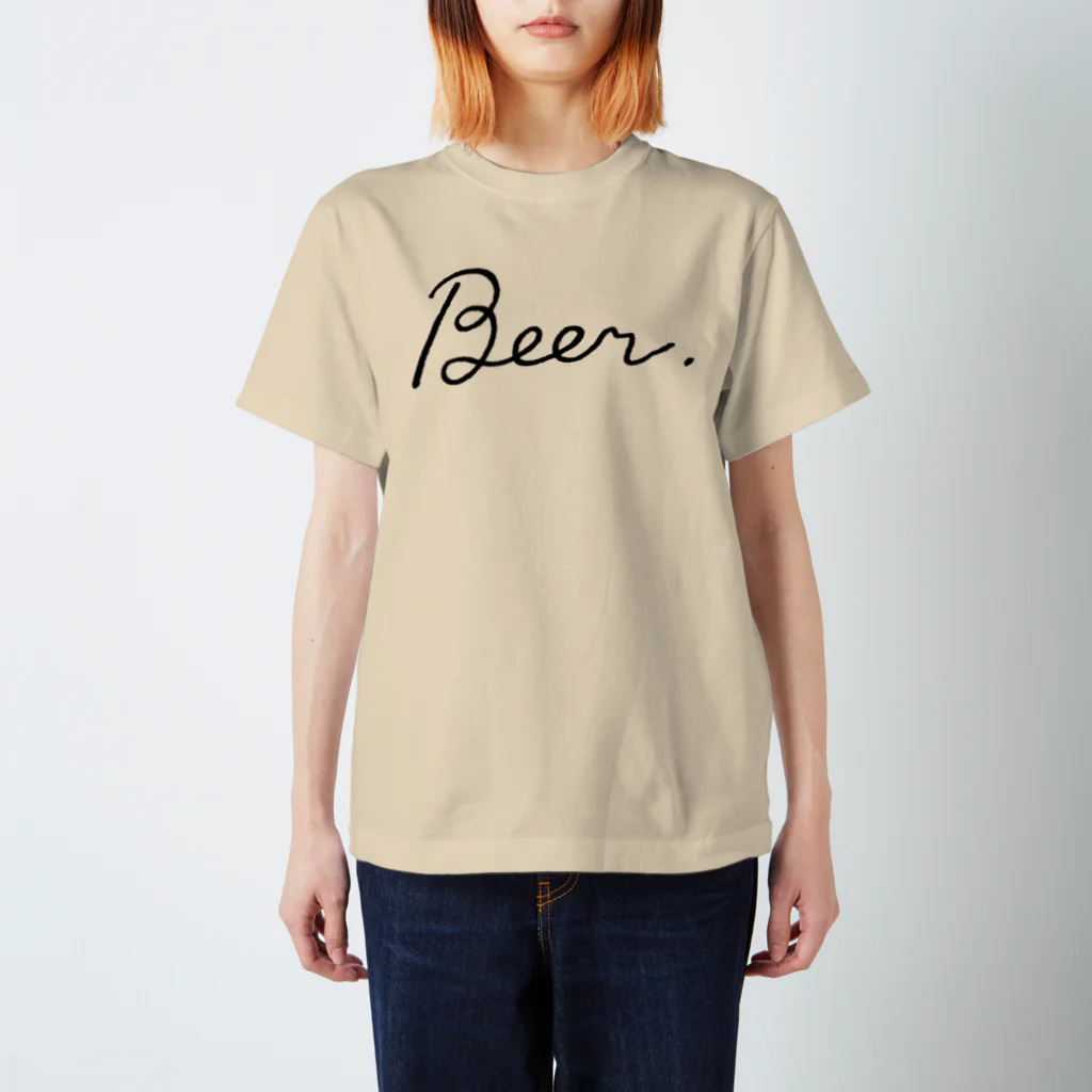 ぱんだがすきのBeer. bl スタンダードTシャツ