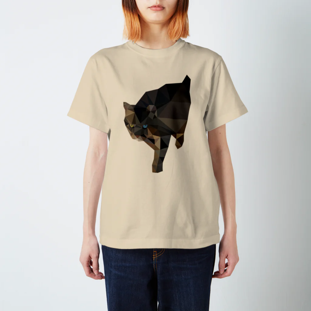 Yohei Nakajimaの迫り来るねこ Regular Fit T-Shirt