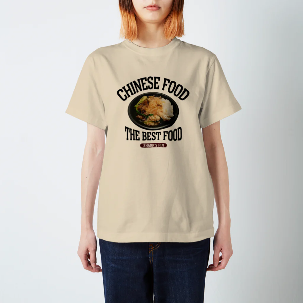 メシテロタイプ（飯テロTシャツブランド）のフカヒレご飯（ビンテージ風） Regular Fit T-Shirt