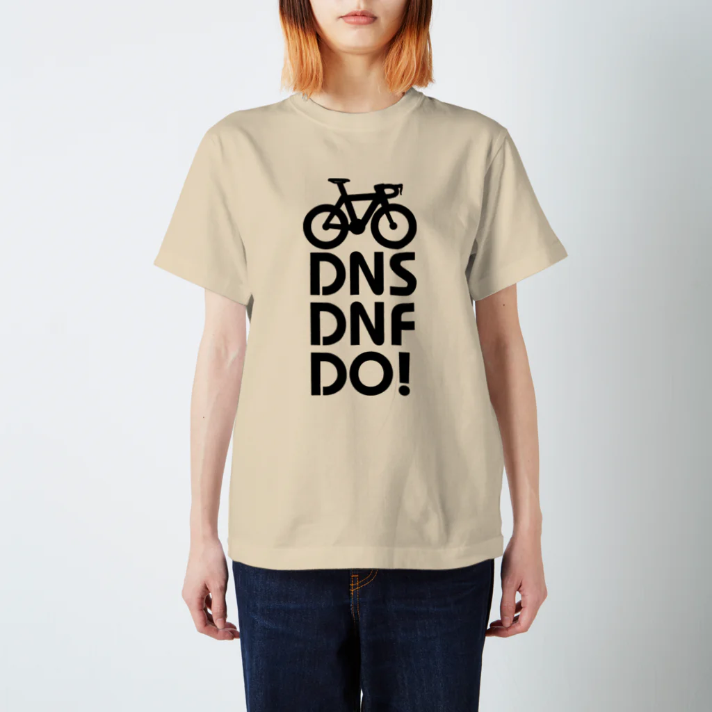 茶玄豆麦商店 with Bongole cycling TeamのDNS DNF DO! Regular Fit T-Shirt