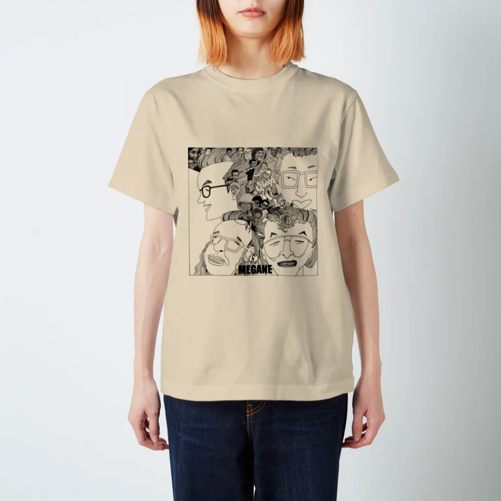 DOYASA! Records' Fancy ShopのMEGANE スタンダードTシャツ