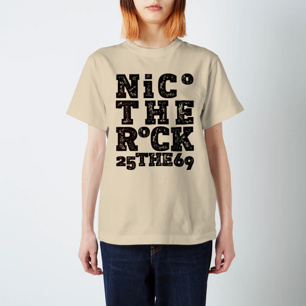 NicoRock 2569のNICOTHEROCK25THE69 スタンダードTシャツ