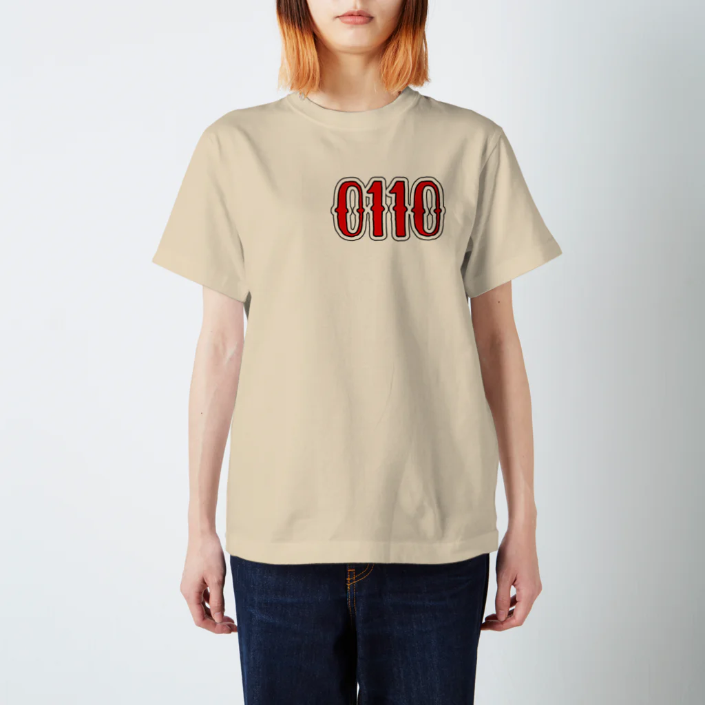 ★･  Number Tee Shop ≪Burngo≫･★ の【０１１０】 全23色 スタンダードTシャツ