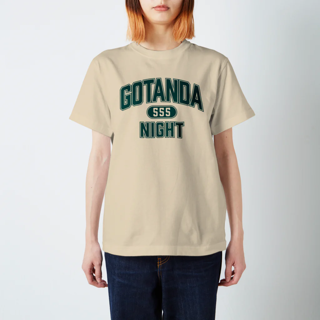 五反田 LoversのGotanda  カレッジ風 スタンダードTシャツ