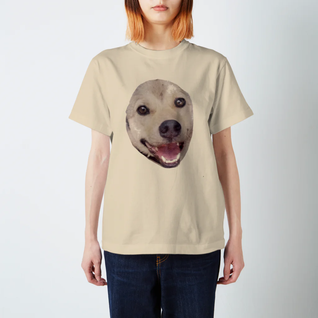 TanTan店の丸犬 Regular Fit T-Shirt