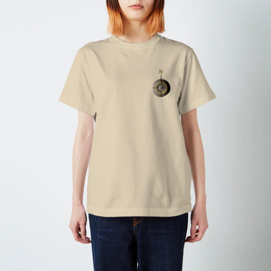 solid6629のカリブMAP Tシャツ Regular Fit T-Shirt