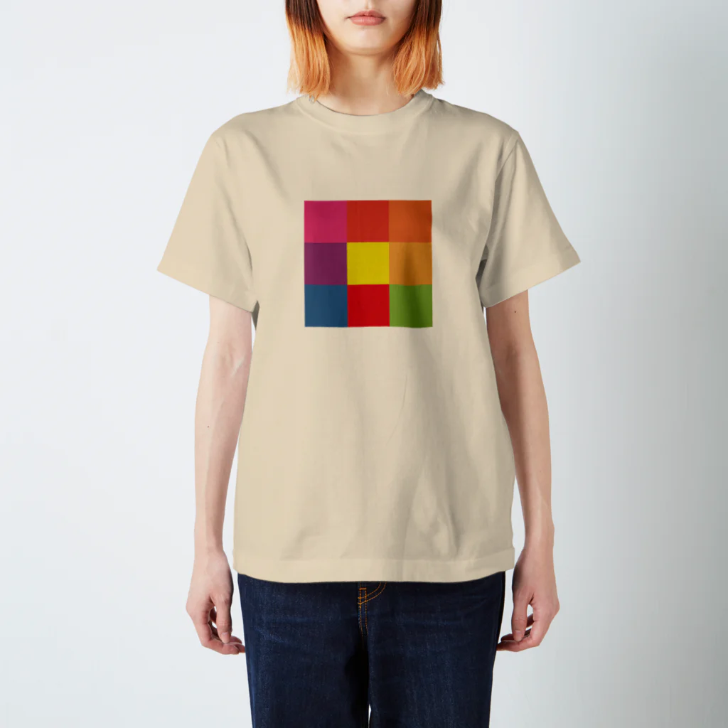 3×3 のドット絵の笑う花 - 3×3 のドット絵 Regular Fit T-Shirt