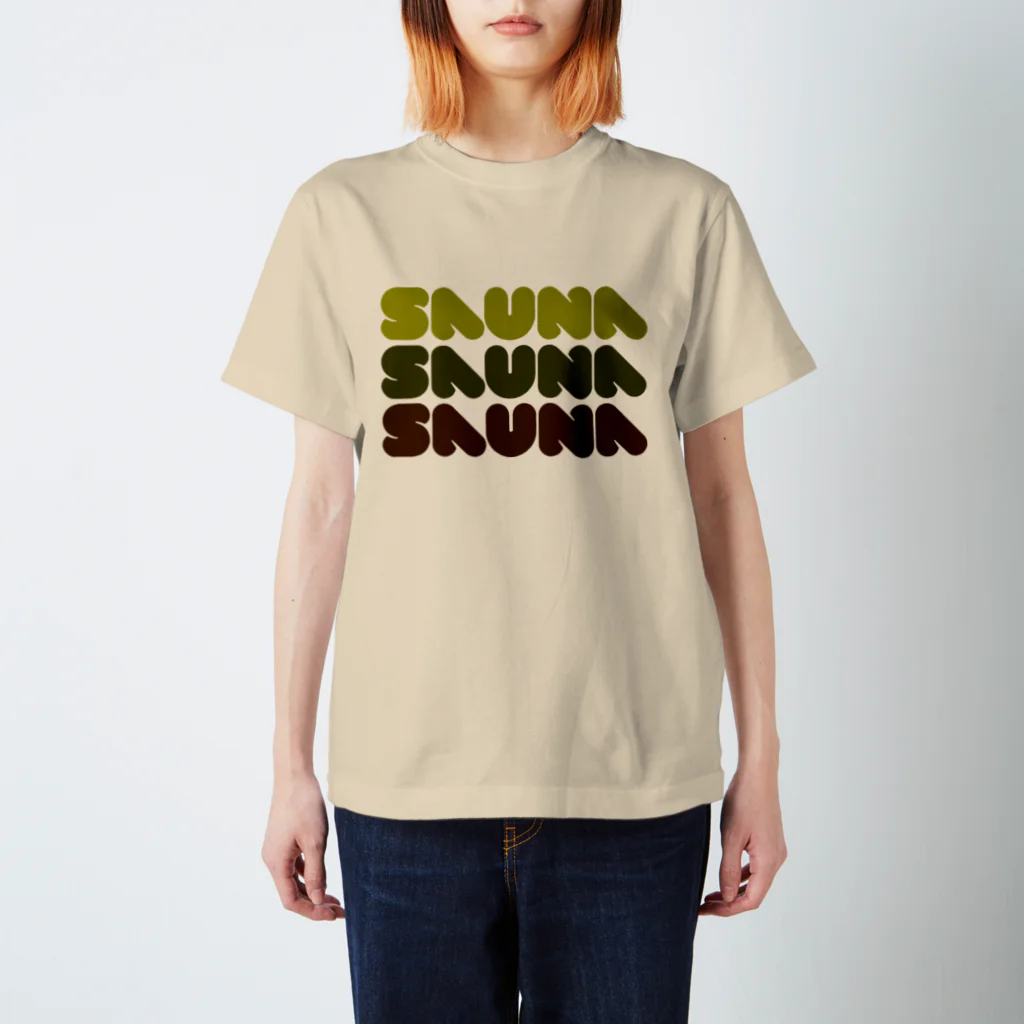 Saunagirl/サウナガールのSAUNA SAUNA SAUNA  Regular Fit T-Shirt