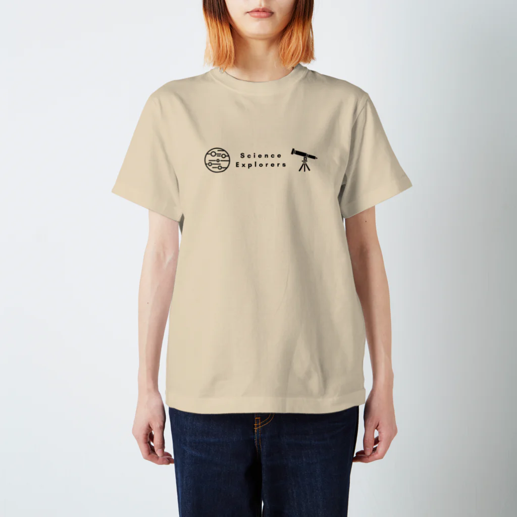 立川サイエンスひとネット 　　チャリティーショップの学びの冒険心Tシャツ（淡色カラー） Regular Fit T-Shirt