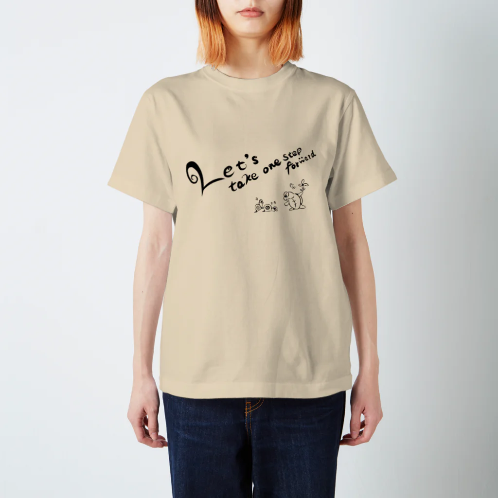 ZAKUTON SHOPのLet's take one step forward Regular Fit T-Shirt