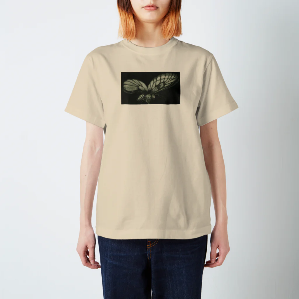 熊アート-hanga-の曼珠沙華 Regular Fit T-Shirt