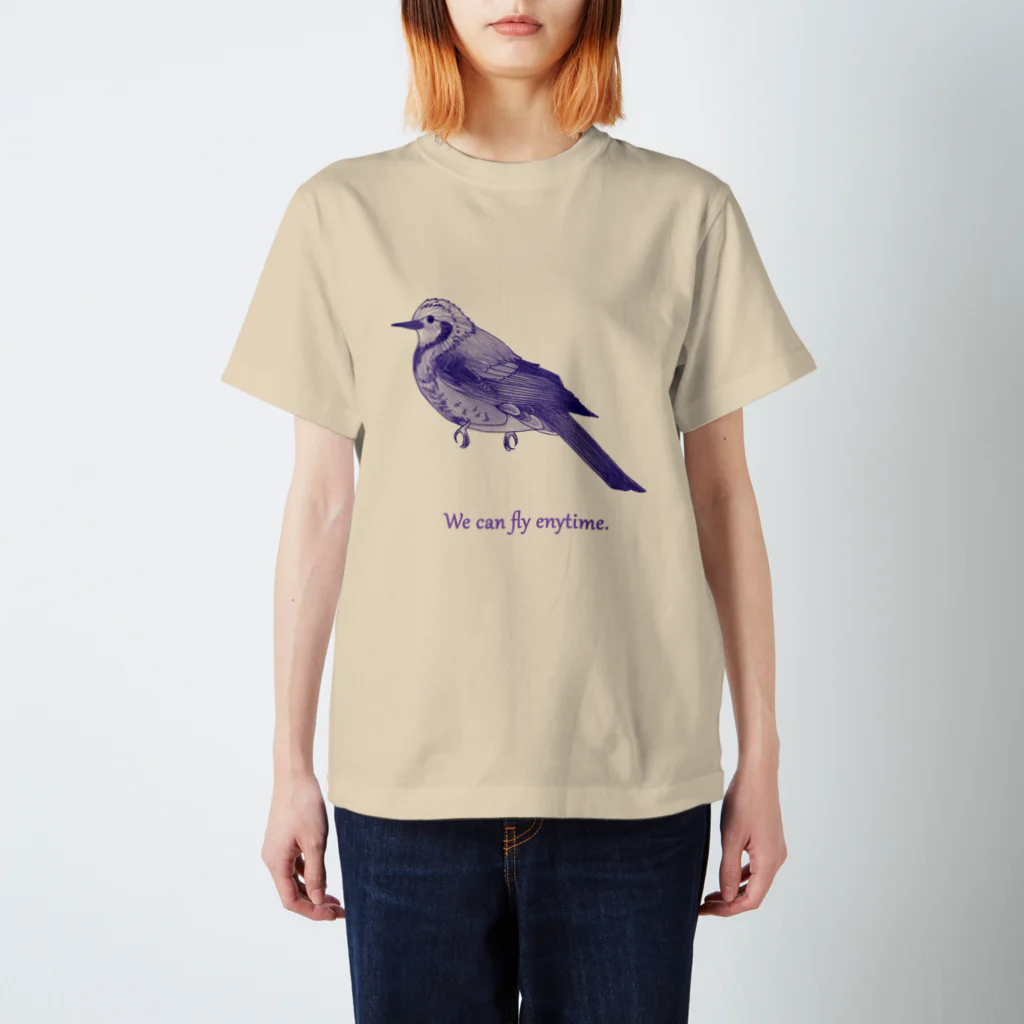 ponsukeのbird Regular Fit T-Shirt
