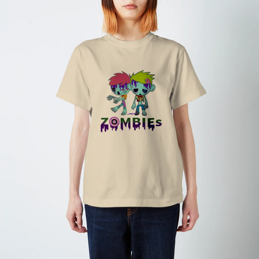 でじるみ札幌白石のZOMBIEs スタンダードTシャツ