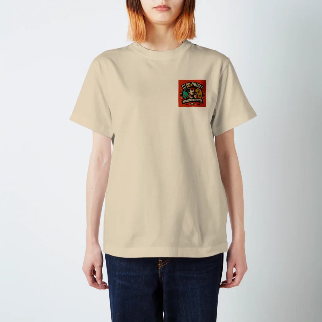 REPUBLIC_7_storeのタバコ吸うおっさん。 Regular Fit T-Shirt