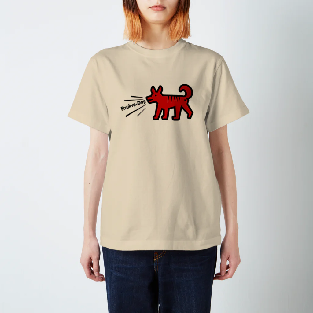 Odd Dog Partyの琉球いぬ Regular Fit T-Shirt