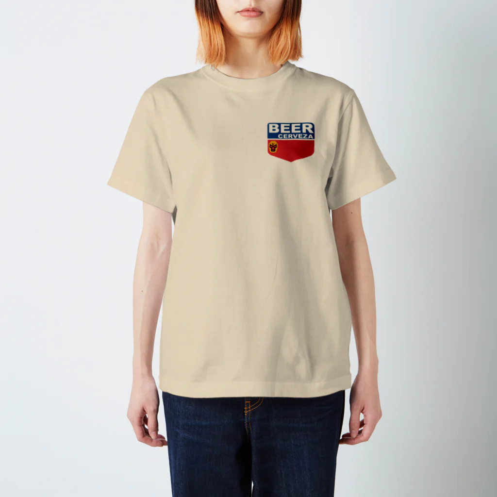 EARTH　ODYSSEYのＢＥＥＲ＿ＴＡＧ スタンダードTシャツ