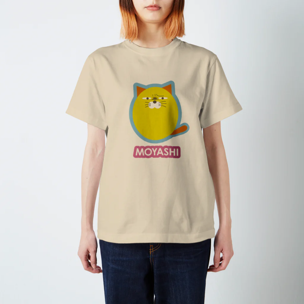 mo=kaのMOYASHI Yellow Regular Fit T-Shirt