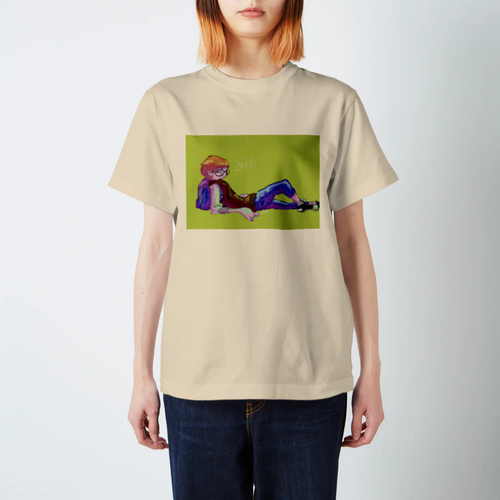 箱の猫の生意気メガネ Regular Fit T-Shirt