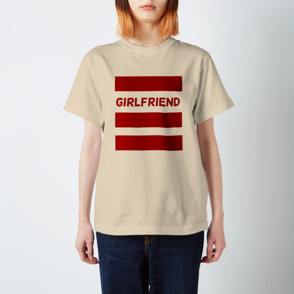 Sun eyesのGIRLFRIEND スタンダードTシャツ