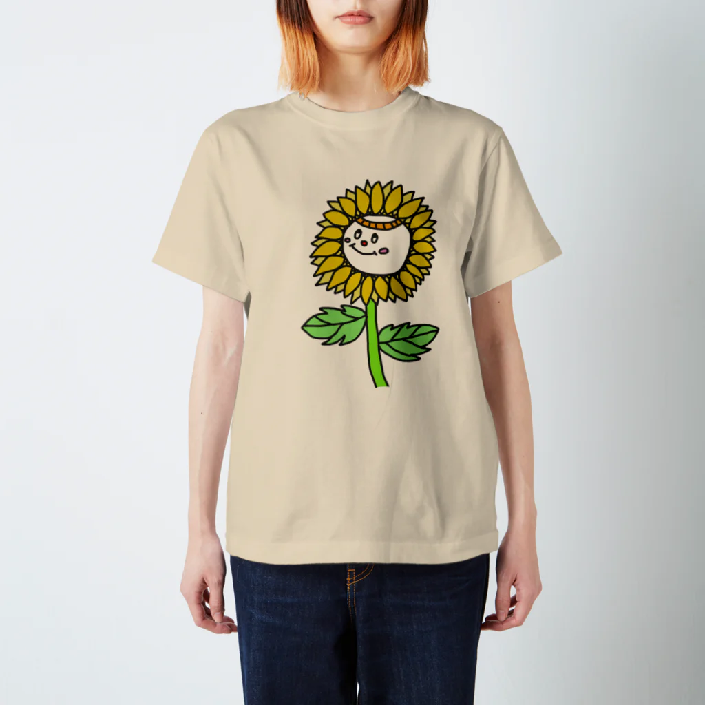 手描きＴシャツ seethesunのひまわりさん Regular Fit T-Shirt