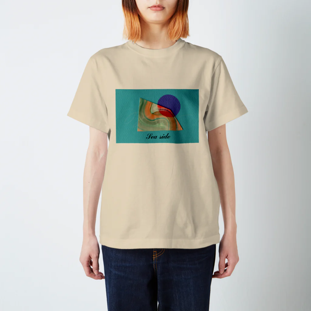 いさおやさんのseaside スタンダードTシャツ