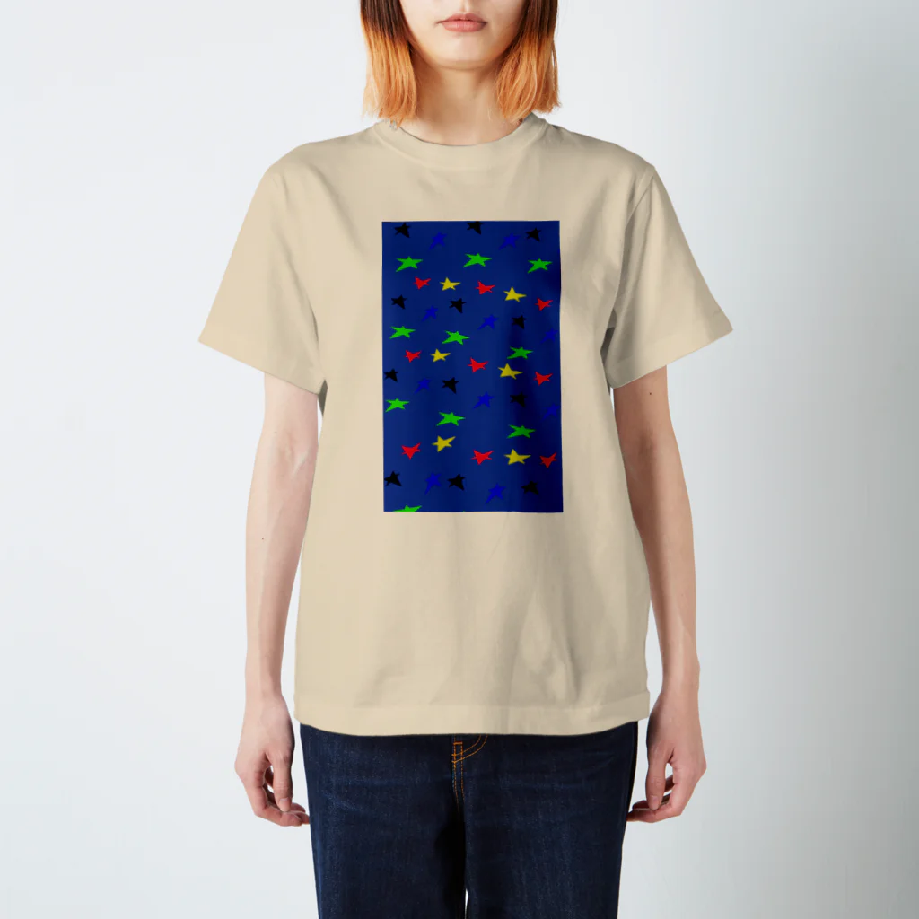 ナントカの星柄 スタンダードTシャツ