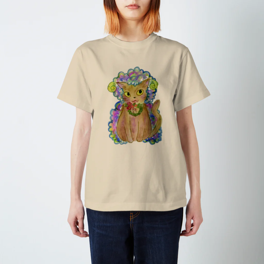 Ampriferのひつじねこ Regular Fit T-Shirt