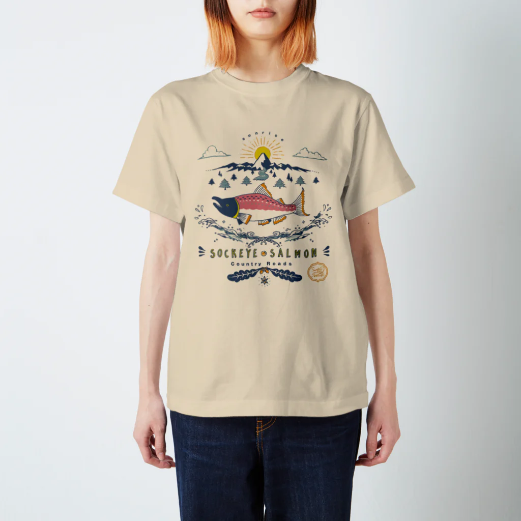 澄ノしおのベニシャケの帰還 Regular Fit T-Shirt