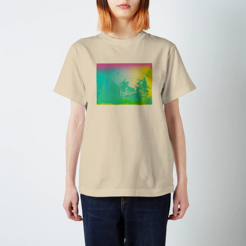 sky-sky-skyの森林浴 スタンダードTシャツ