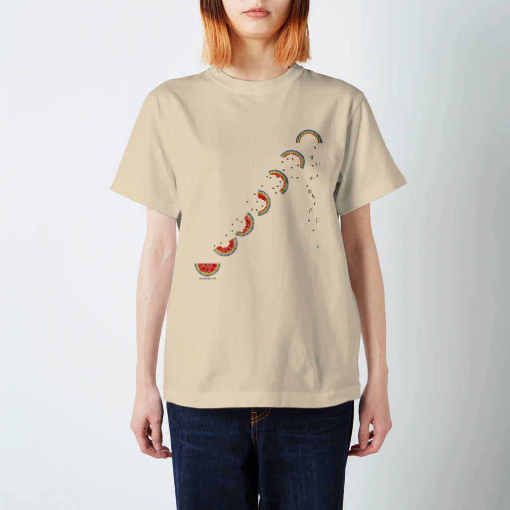 rainBoxのなないろすいか Regular Fit T-Shirt