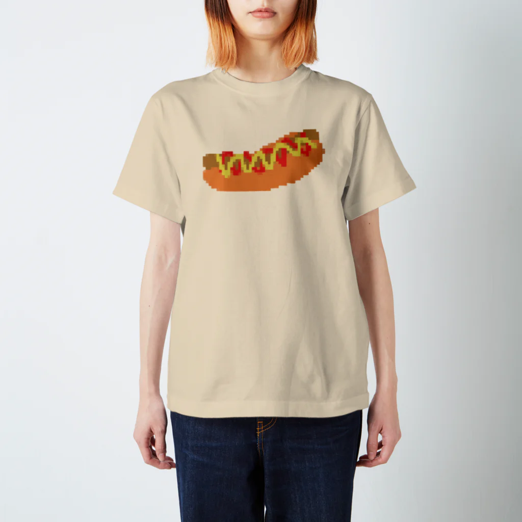 わ　た　な　べ　さ　んの熱犬 スタンダードTシャツ