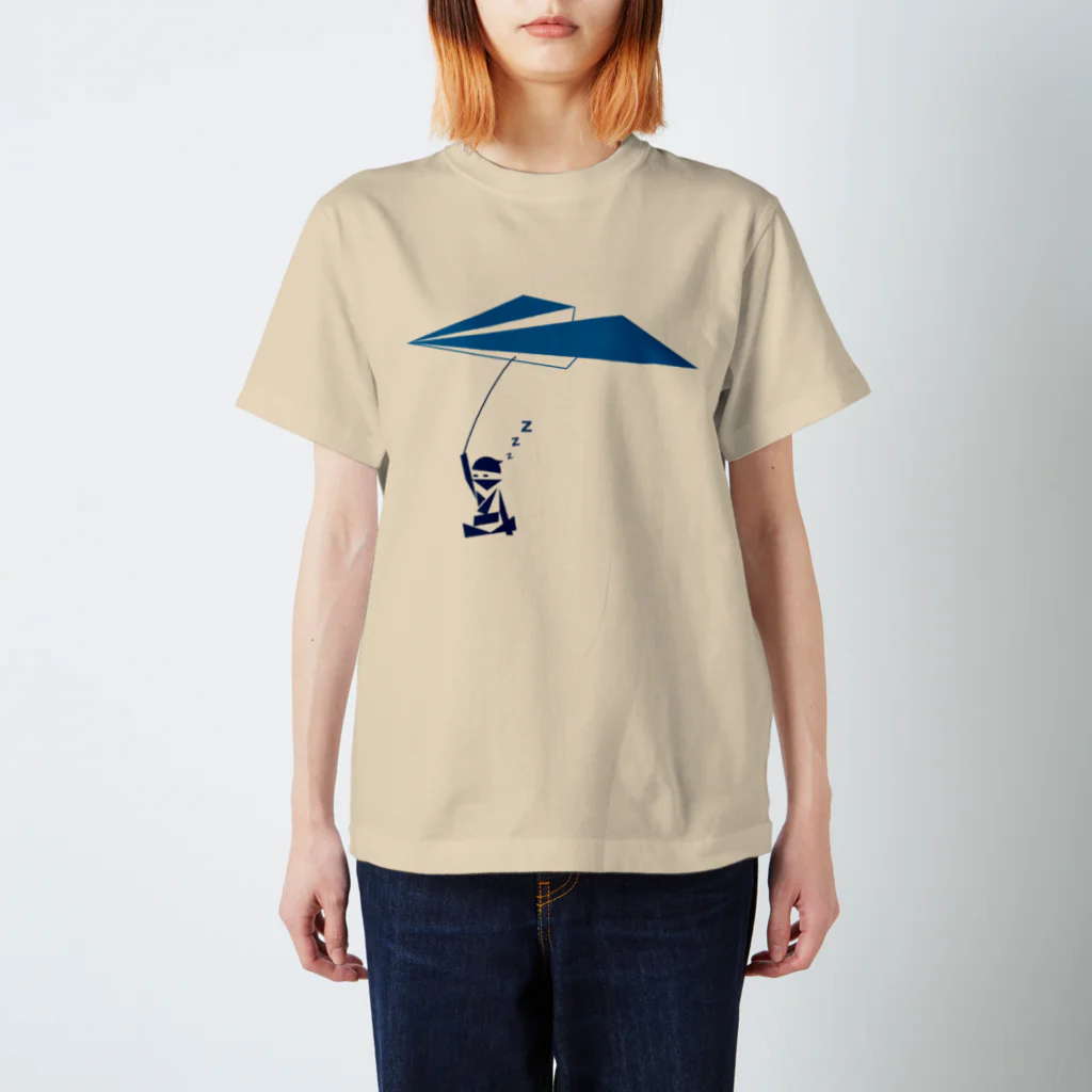 なつみ工房の紙飛行機の術 スタンダードTシャツ