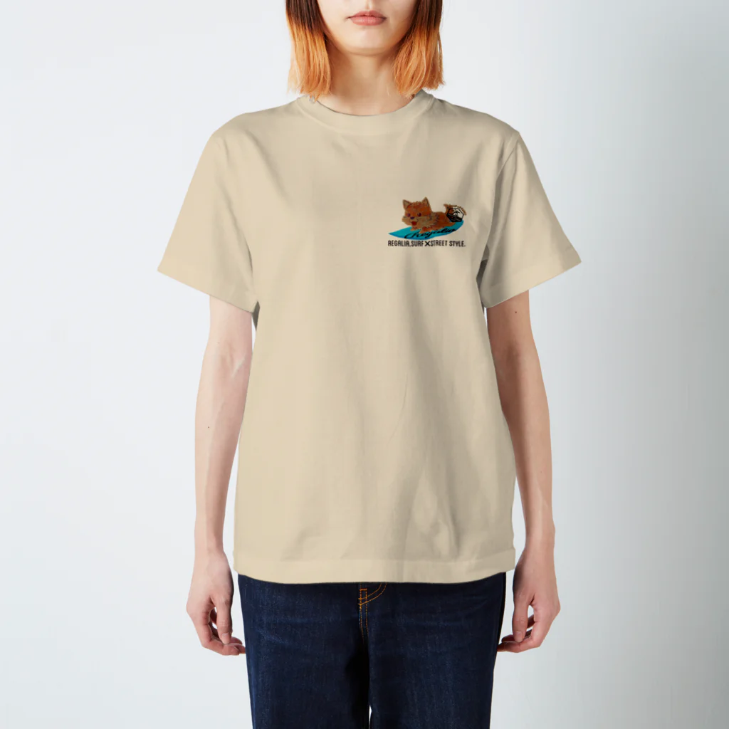 REGALIAのREGALIA dog surf スタンダードTシャツ