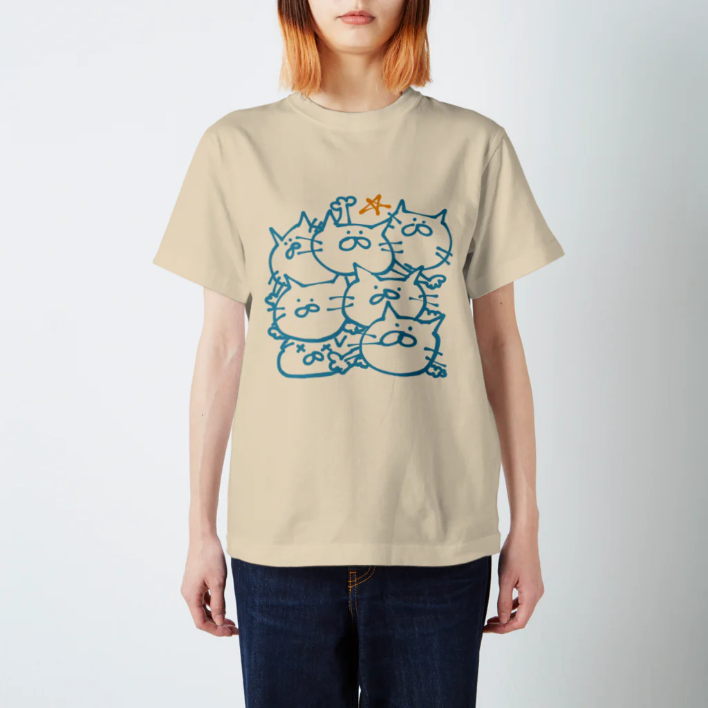 甘味屋のつみねこ Regular Fit T-Shirt