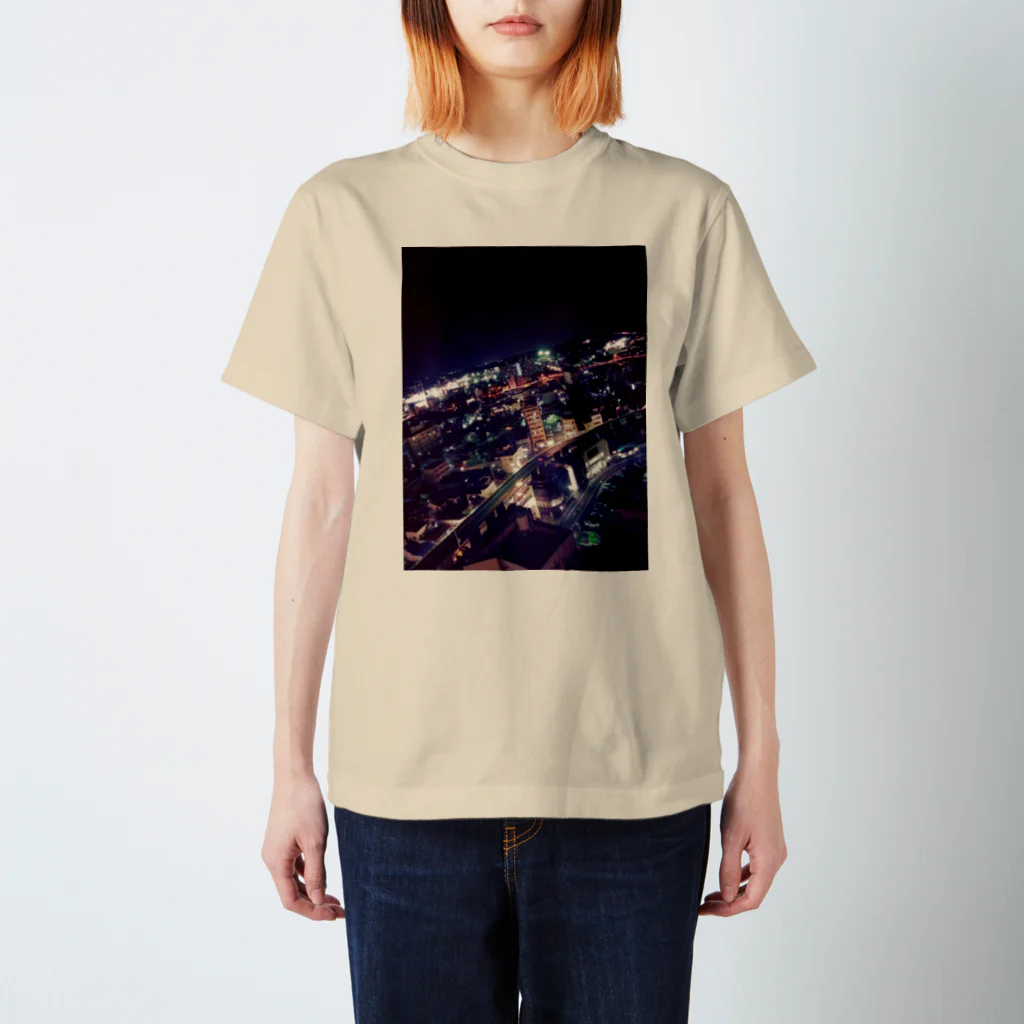 ⚡juri⚡の夜景 スタンダードTシャツ