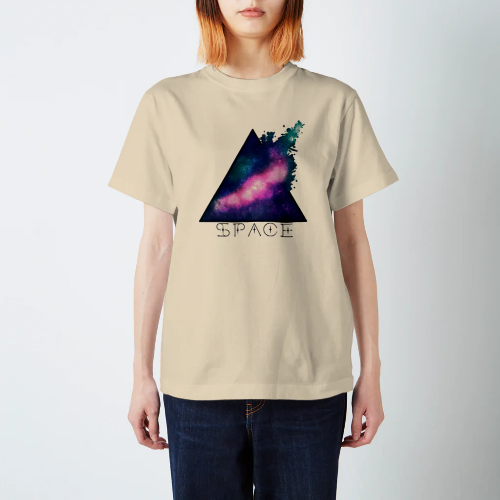 HumHumの宇宙柄 Regular Fit T-Shirt