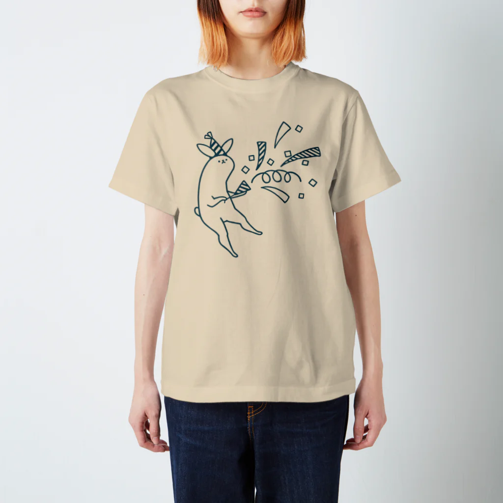 タドリの祝っている感じ 単色 Regular Fit T-Shirt