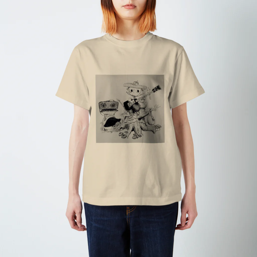 say の おみせのたぬきベーシスト Regular Fit T-Shirt