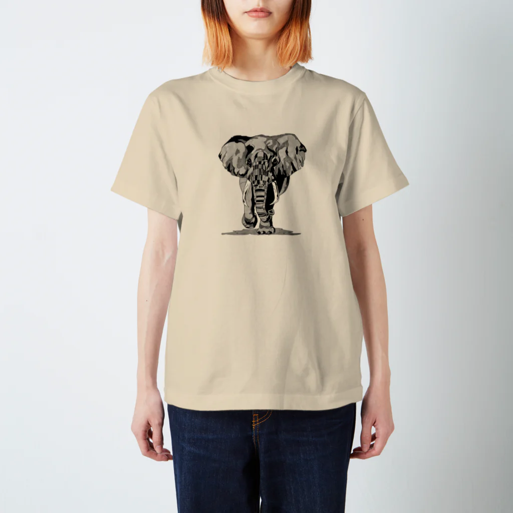 あっQ屋のelephant Regular Fit T-Shirt