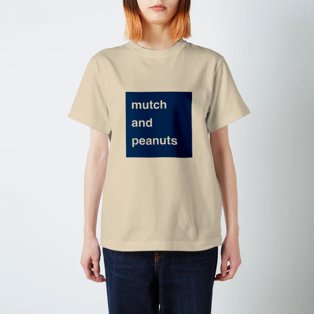 マッチとピーナッツのmutch and peanuts スタンダードTシャツ