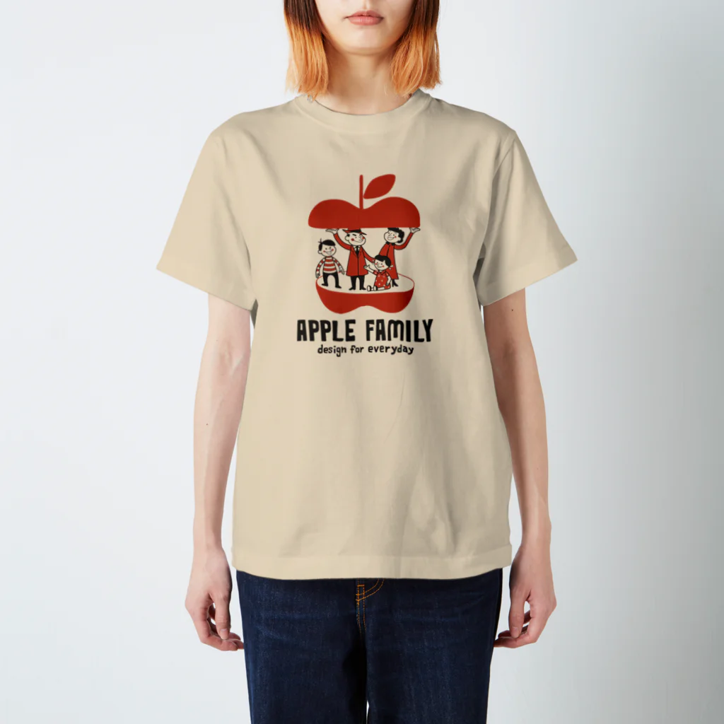 Design For EverydayのAPPLE FAMILY スタンダードTシャツ