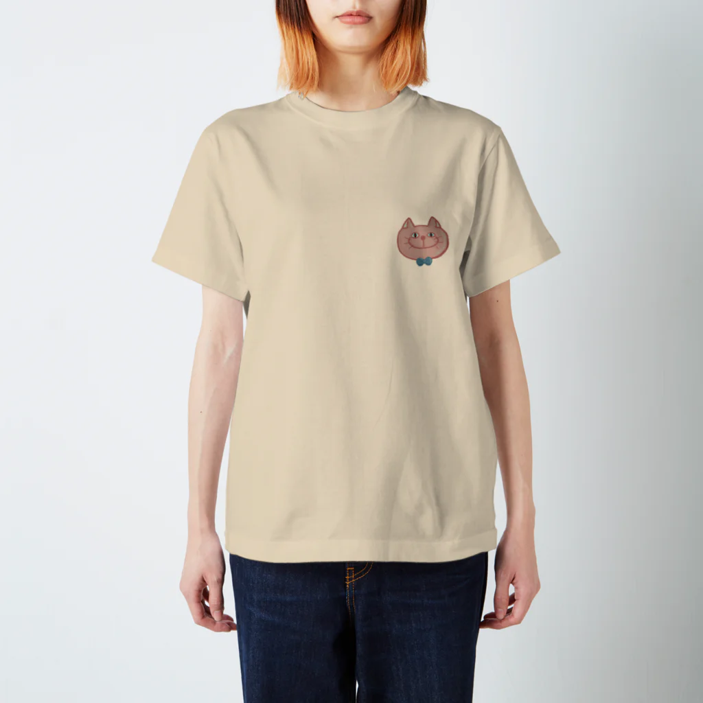 GRKSのねこ(ピンクにこ) Regular Fit T-Shirt